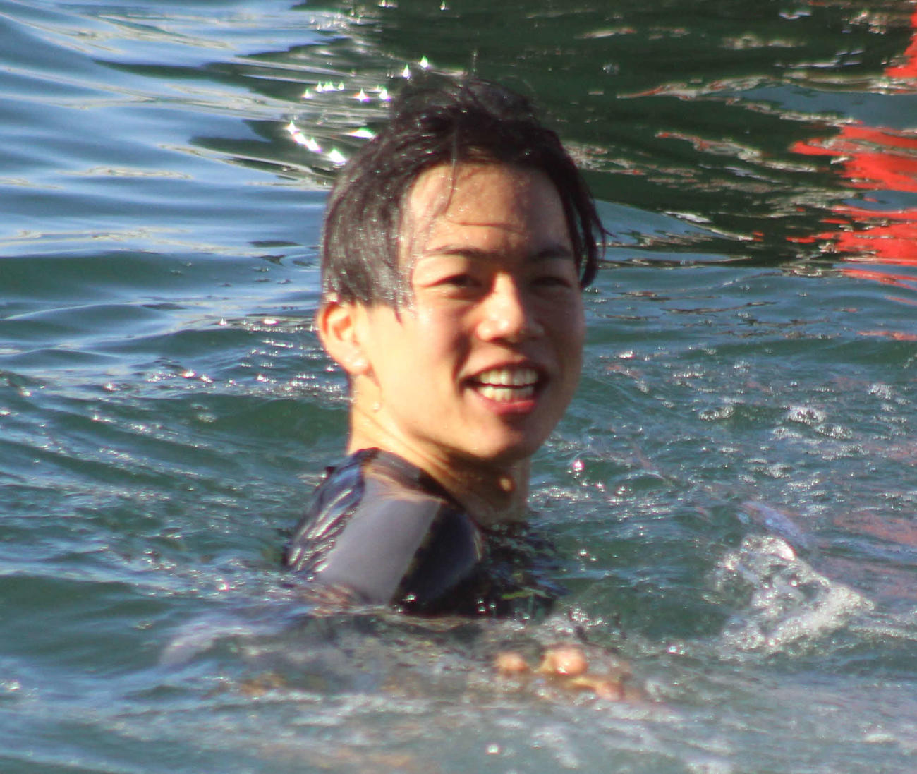 松井貫太がデビュー初勝利で水神祭