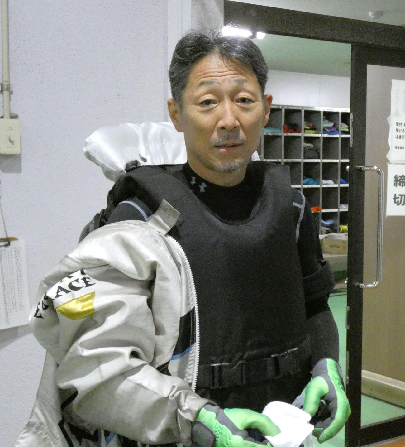江口晃生が今年3度目のVを手にするか？（撮影・前原一樹）