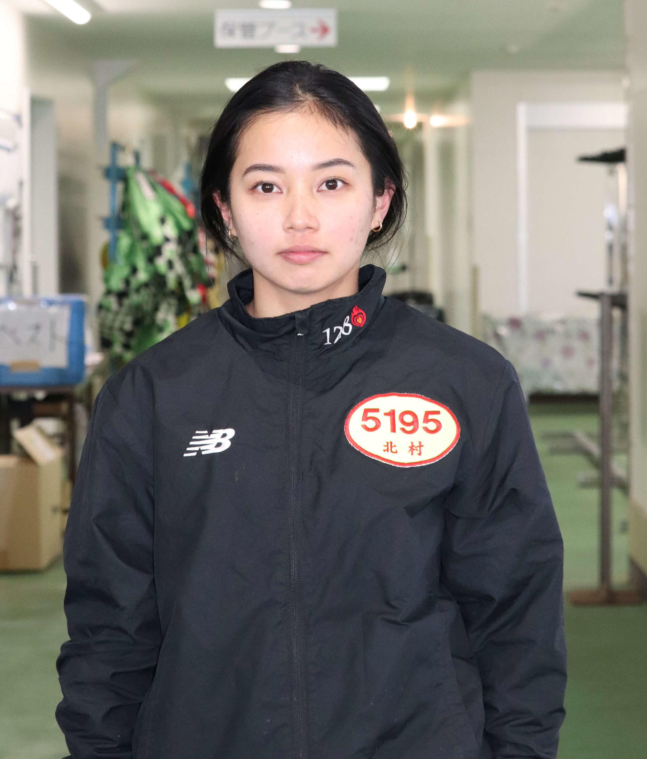 レディースオールスターにファン投票で選ばれた北村寧々。ビジュアルだけでなくレースでも魅せる（撮影・神田成史）