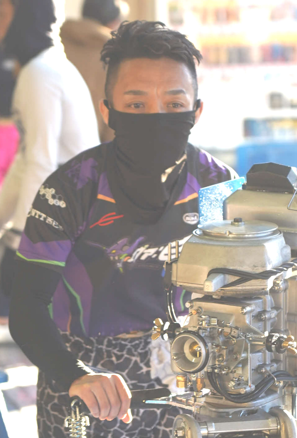 優勝戦2枠に入った黒崎竜也
