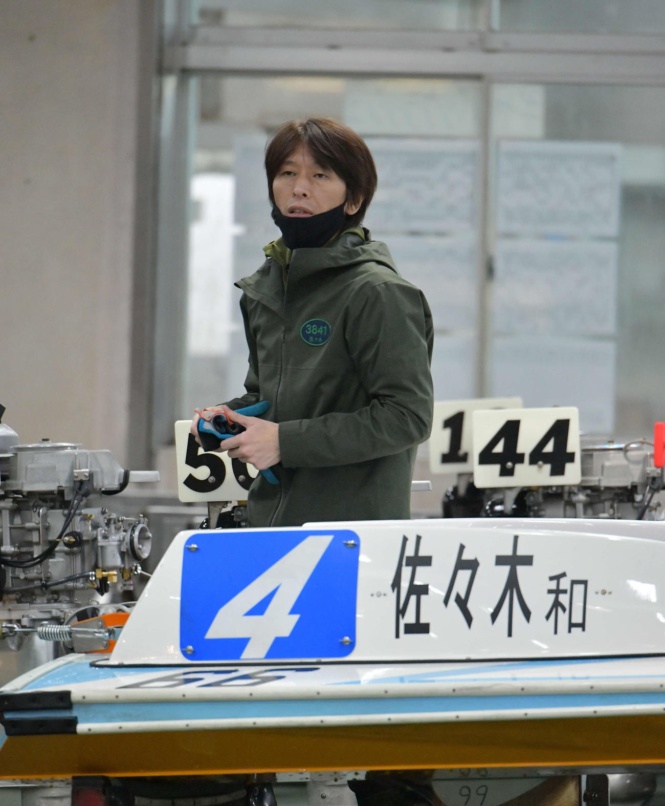 準優9R、絶好枠の佐々木和伸が逃げに奮起する