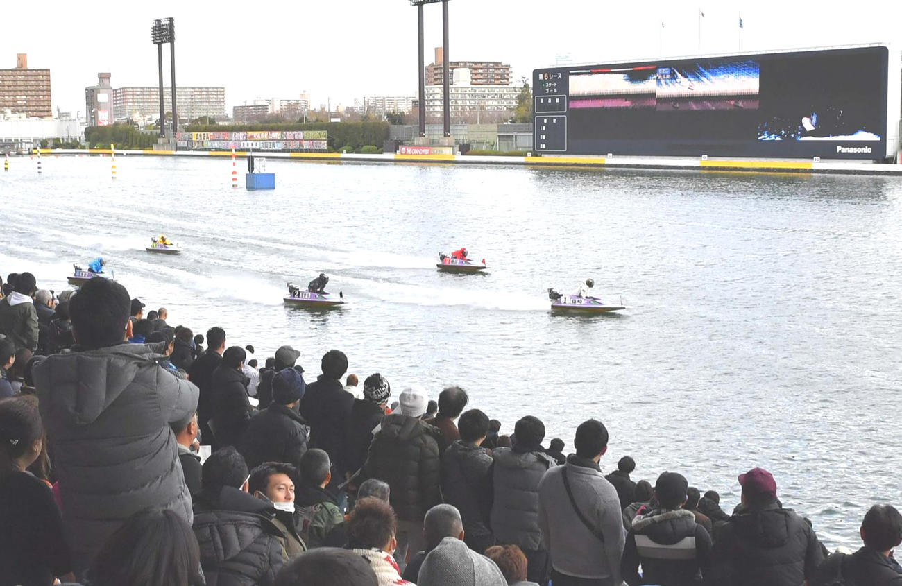 住之江ボートレース場（2018年12月24日撮影）