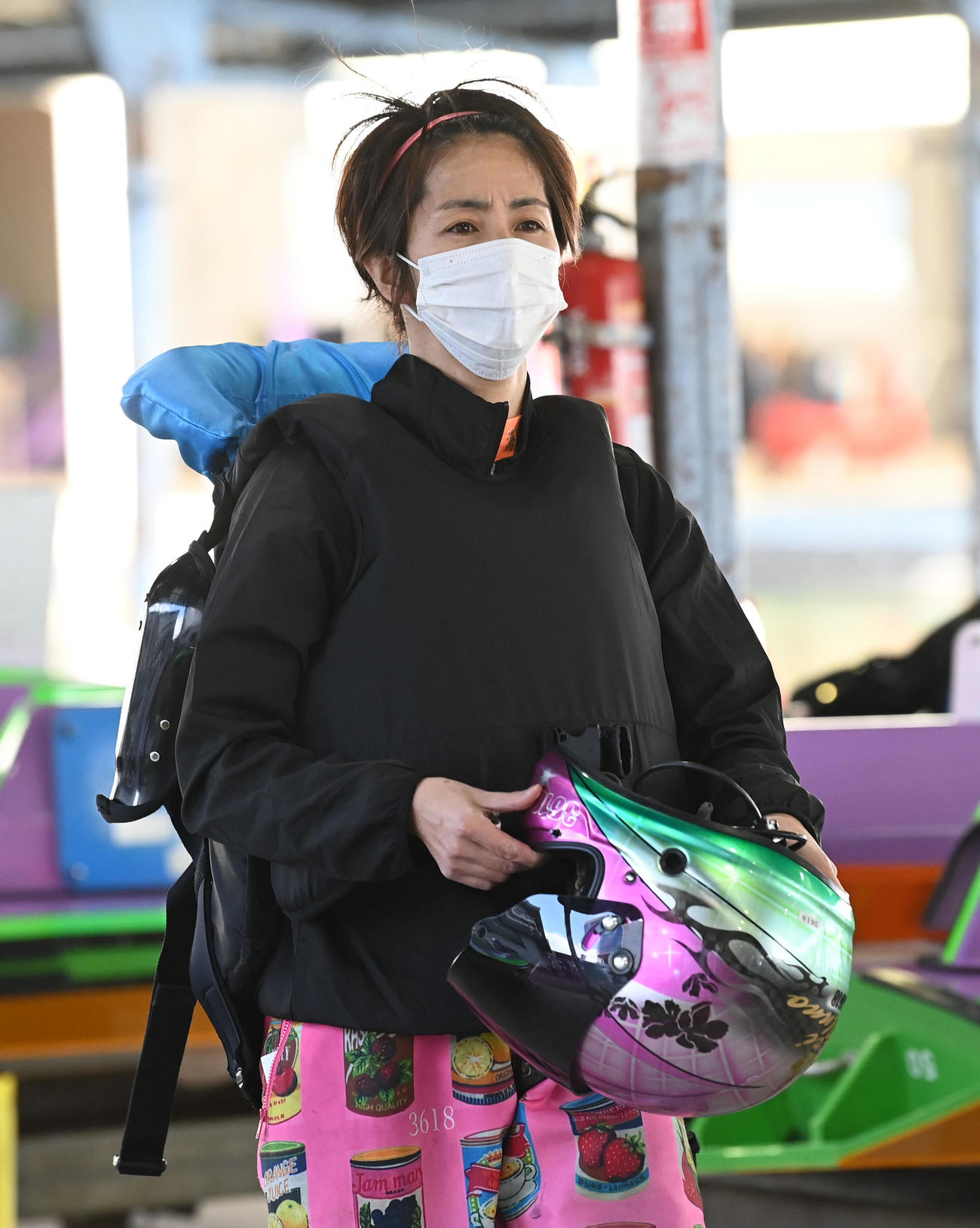 DR雑感　第11回クイーンズクライマックスシリーズ前検　3618海野ゆかり（撮影・前岡正明）