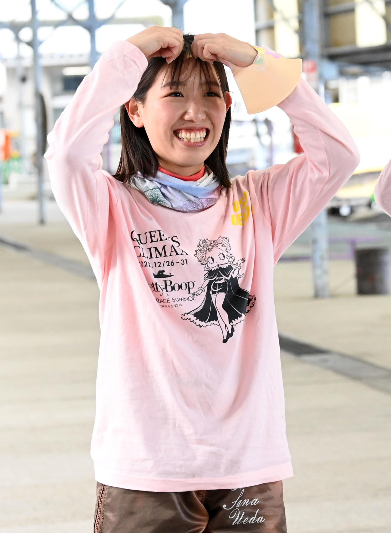 第11回クイーンズクライマックスシリーズ前検、上田紗奈