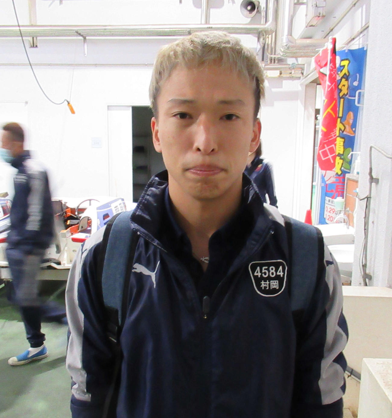 初日連勝の村岡賢人は70％くらいまで仕上がったといい、感触は良好だ（撮影・高田和典）