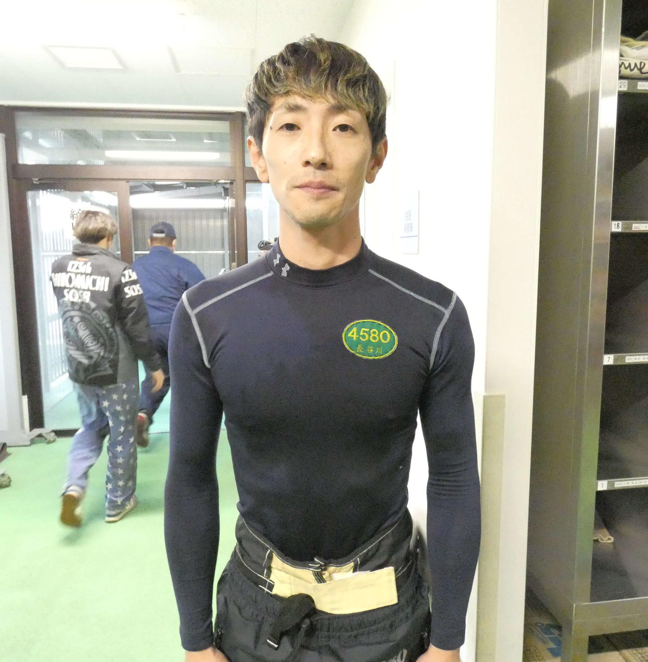 長谷川雅和が3連勝中とのりのりだ！（撮影・前原一樹）