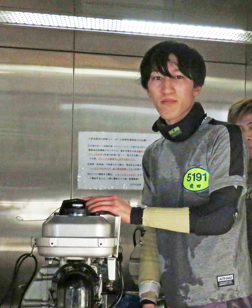 デビュー初優勝を飾った飛田江己