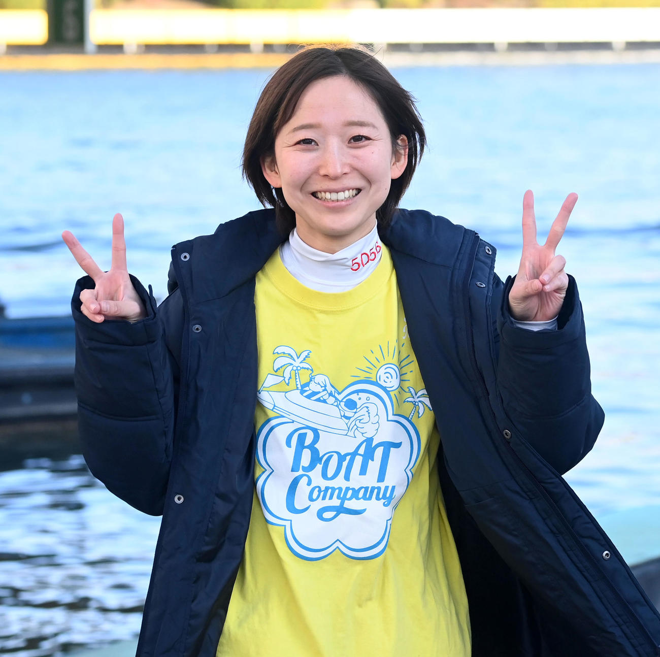 8Rシリーズ戦準優5056西岡成美（撮影・前岡正明）