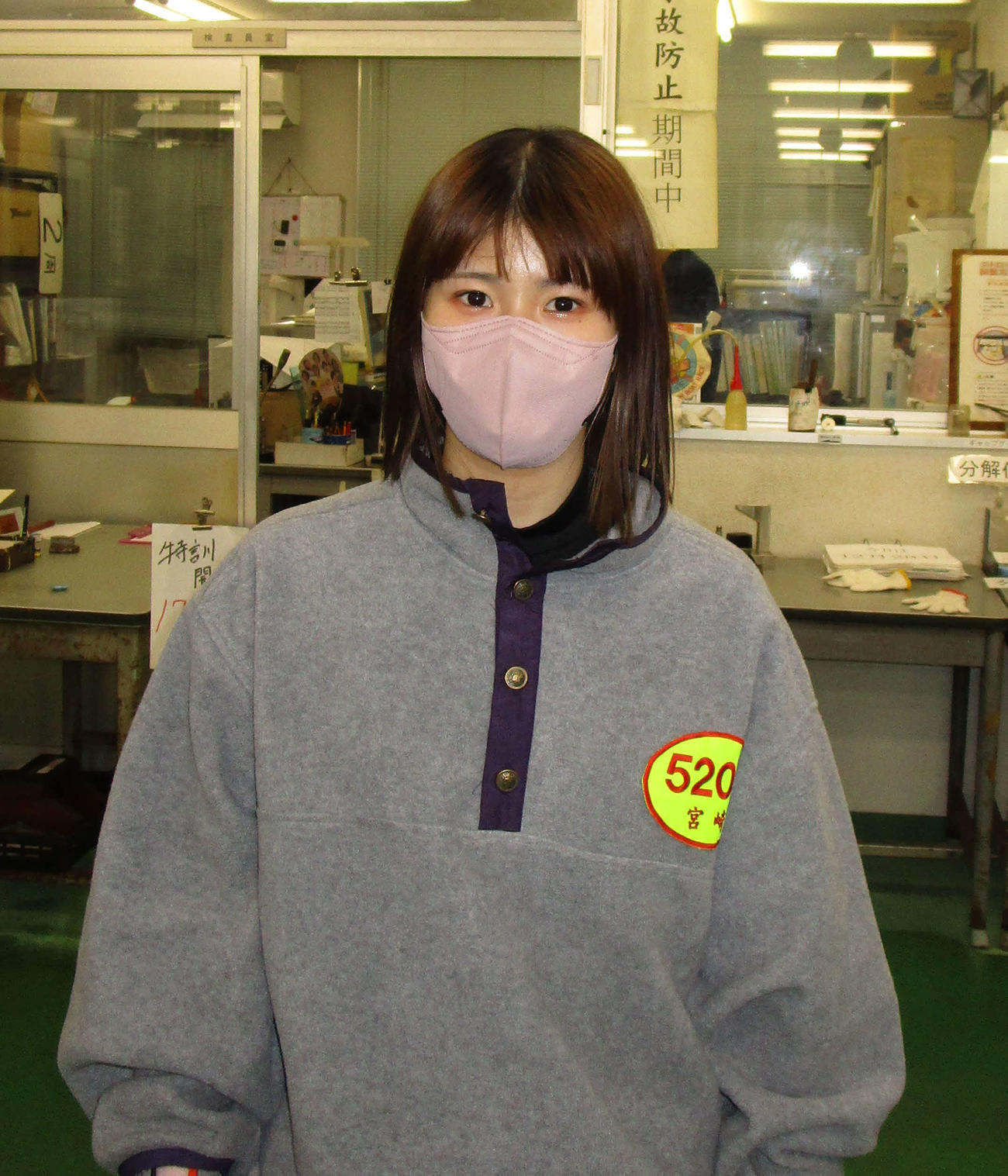レディースオールスターに選ばれ、気合も入る宮崎つぐみ（撮影・安井雅彦）