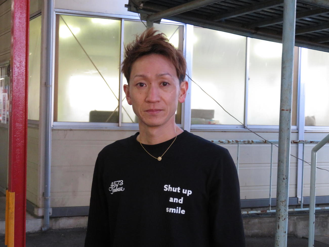 初日唯一の連勝を飾った佐藤翼