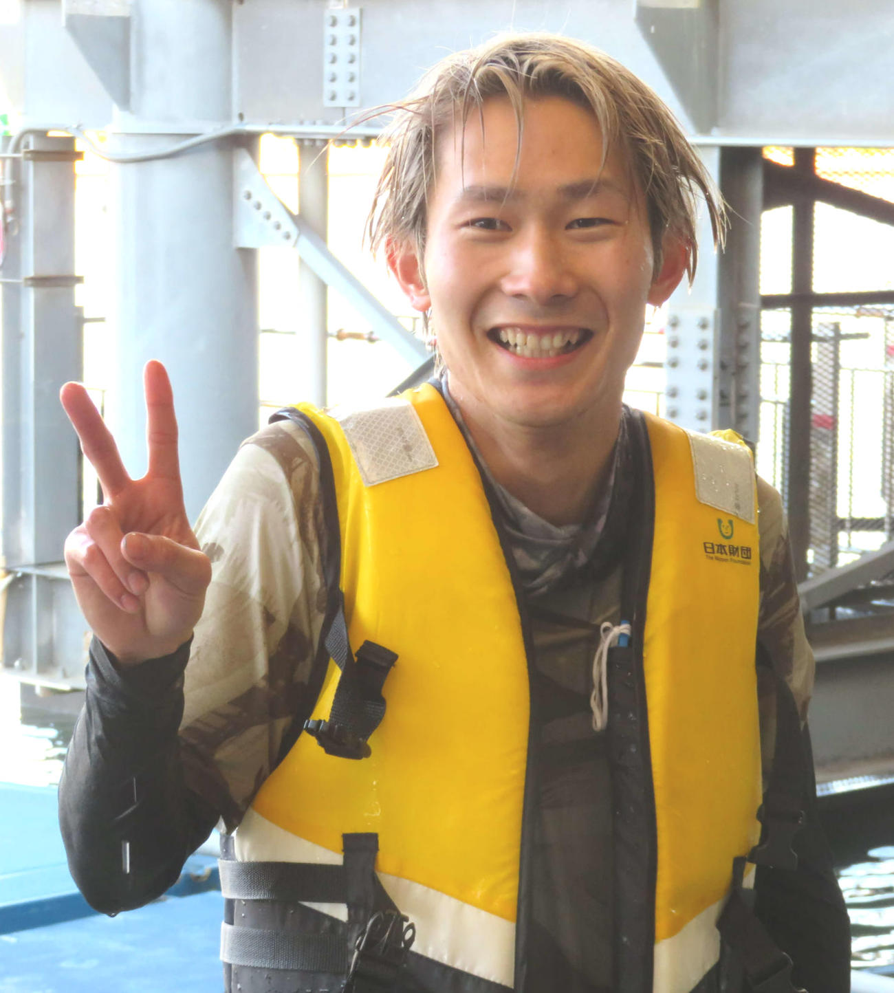 デビュー初勝利を喜ぶ楠将太郎