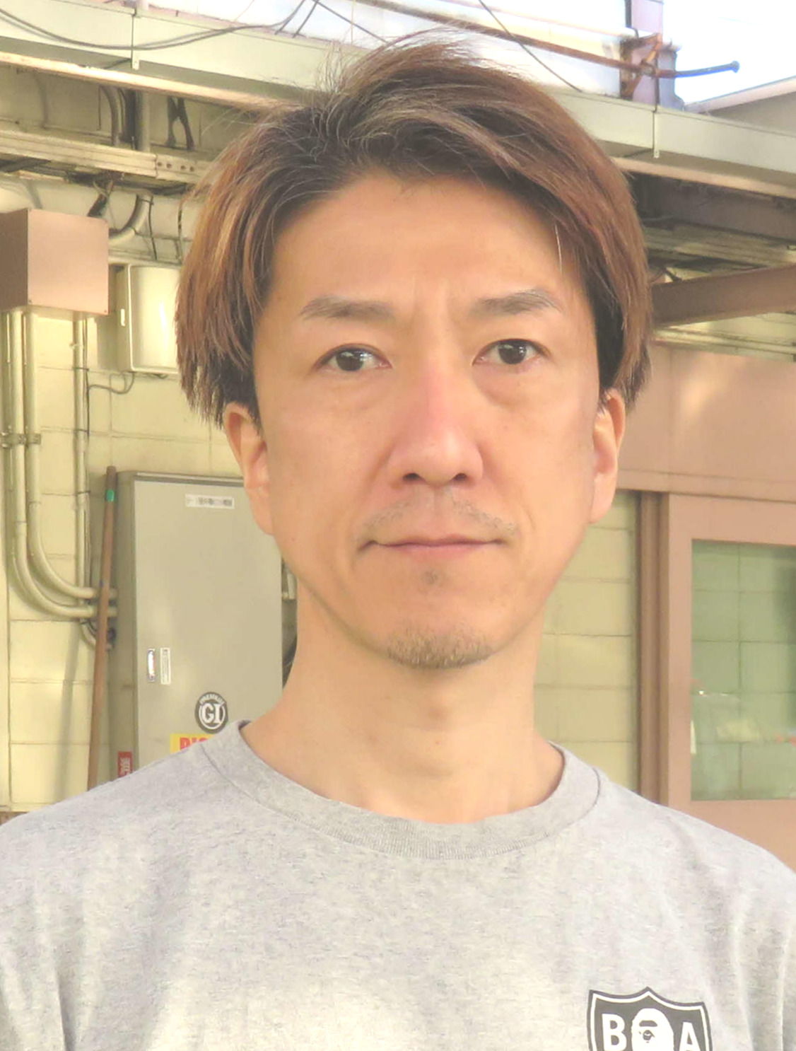 昨年は果たせなかった優勝へ気合を入れる斉藤仁
