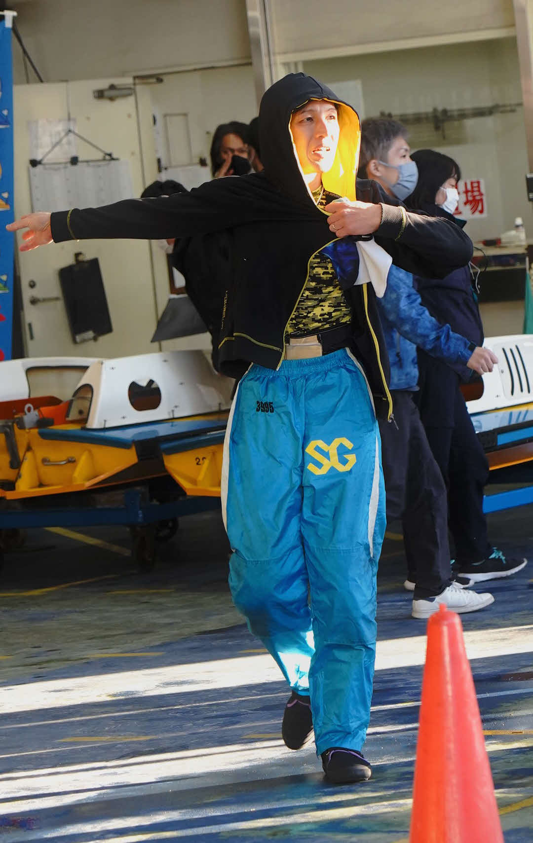 重野哲之が2日目2、1着で上々なエンジン気配だ