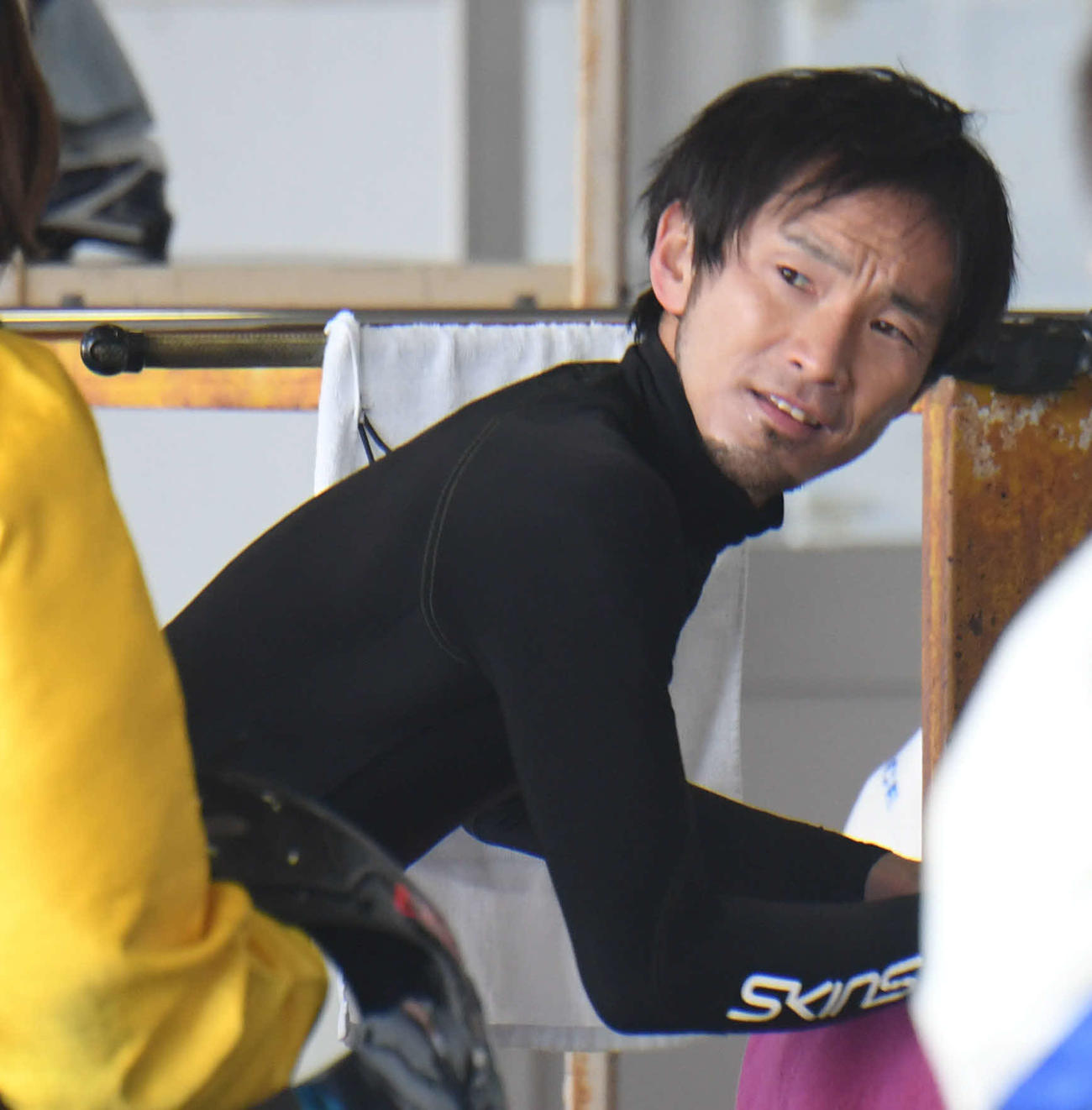 水面熟知の馬場貴也が決勝戦進出へ準備を整える
