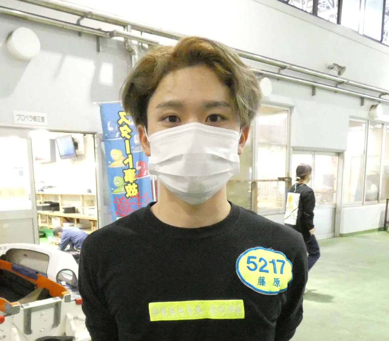 藤原碧生は12R優勝戦2枠に登場する（撮影・前原一樹）