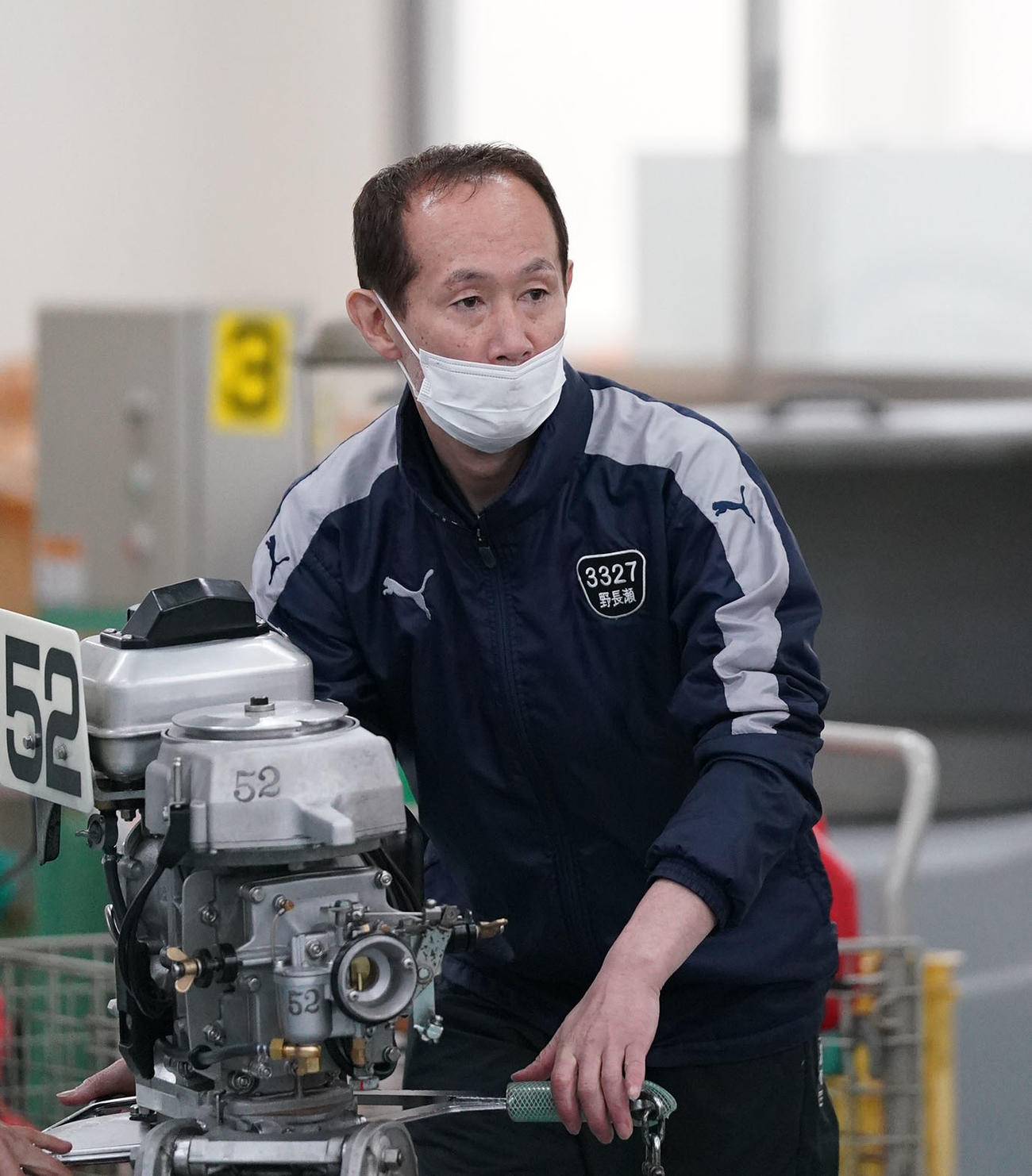 野長瀬正孝（1月13日撮影）