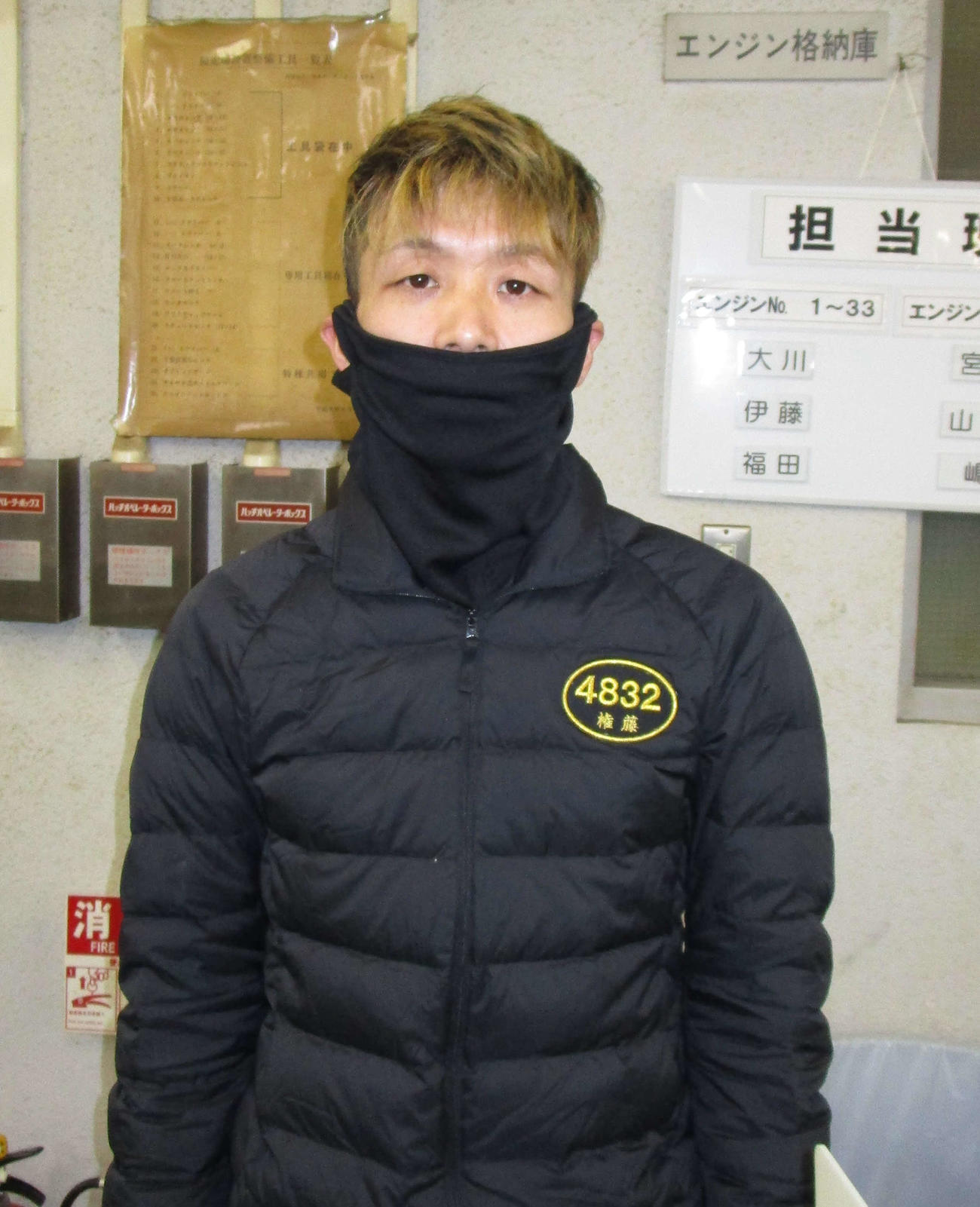 4Rで大外から1着を奪い、準優勝負駆けに成功した権藤俊光（撮影・安井雅彦）