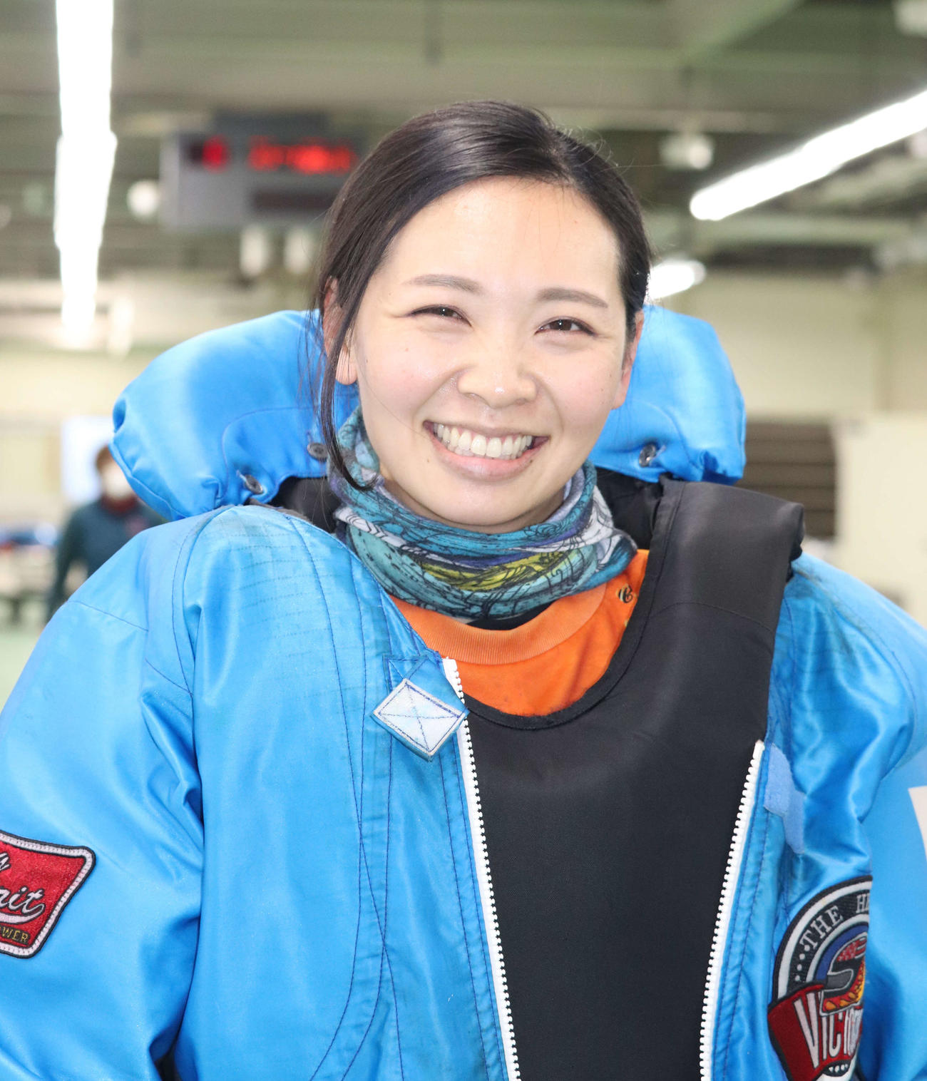 日またぎの連勝で準優進出に望みをつないだ豊田結（撮影・神田成史）