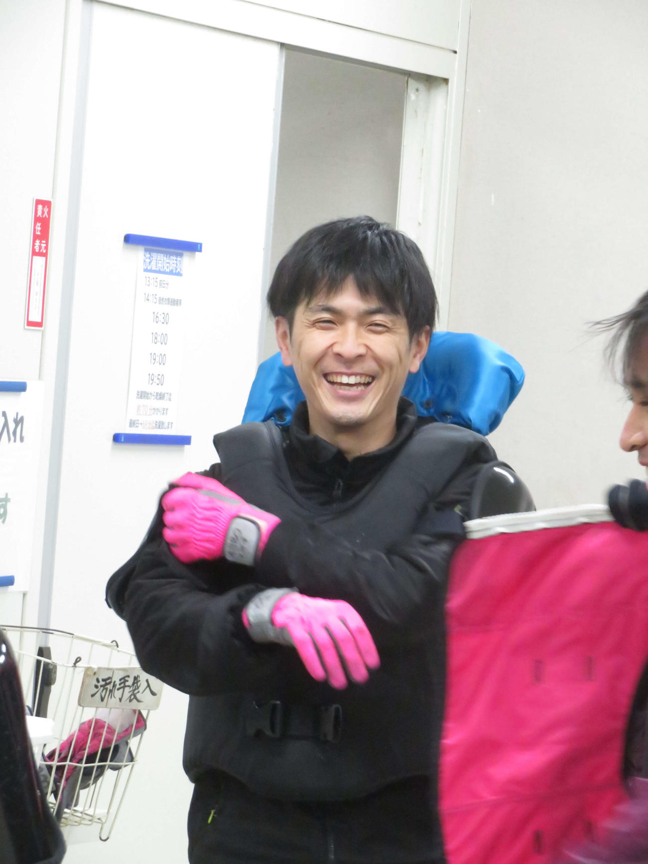 前検1番時計をマークした鈴木峻佑