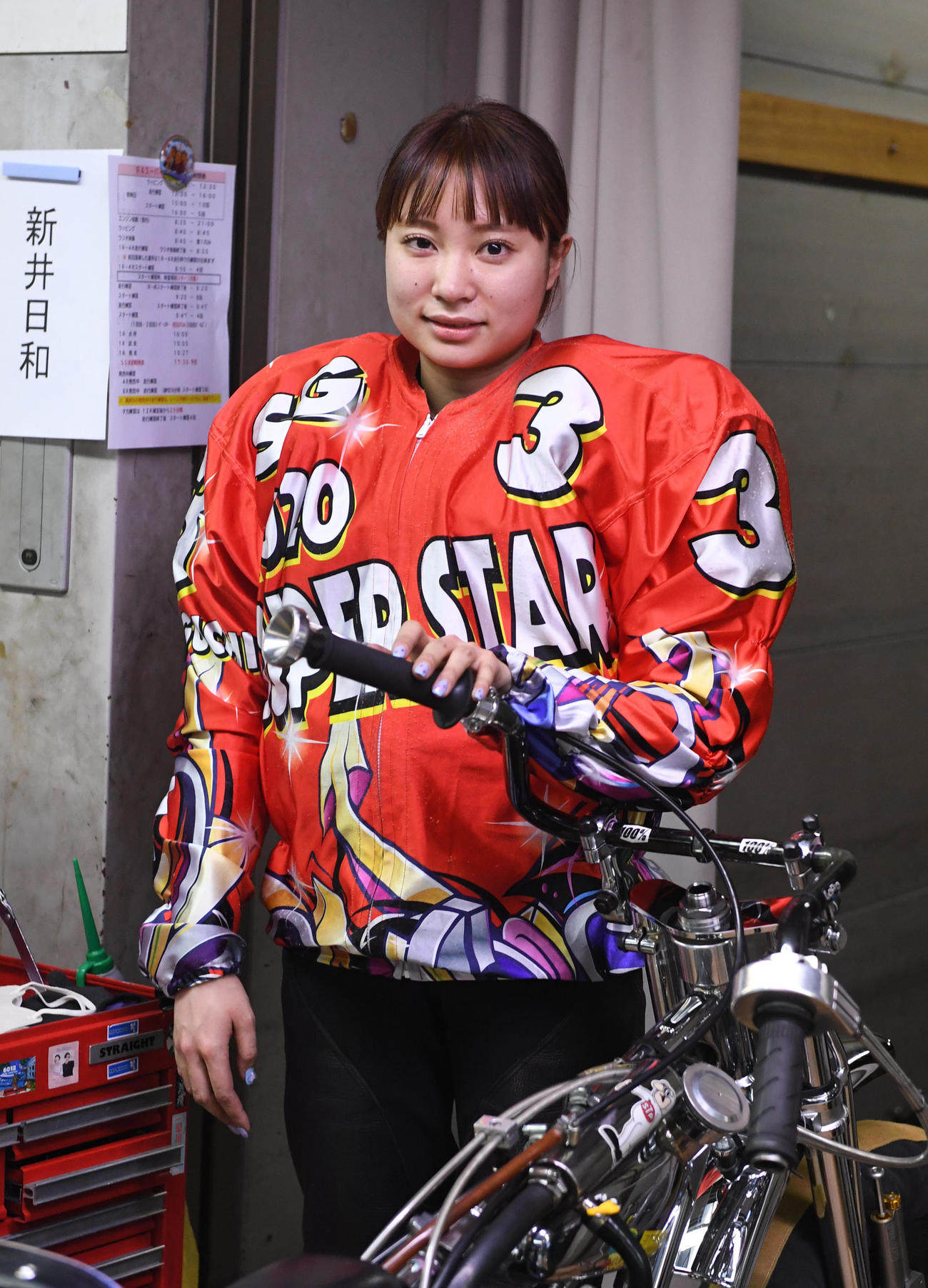 新井日和が敢闘賞を受賞した