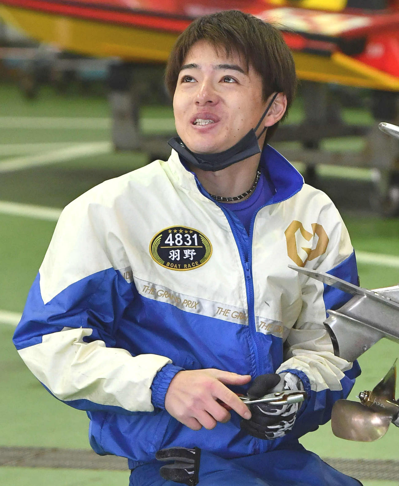 初日3、1着の好発進を決めた羽野直也（撮影・岩下翔太）