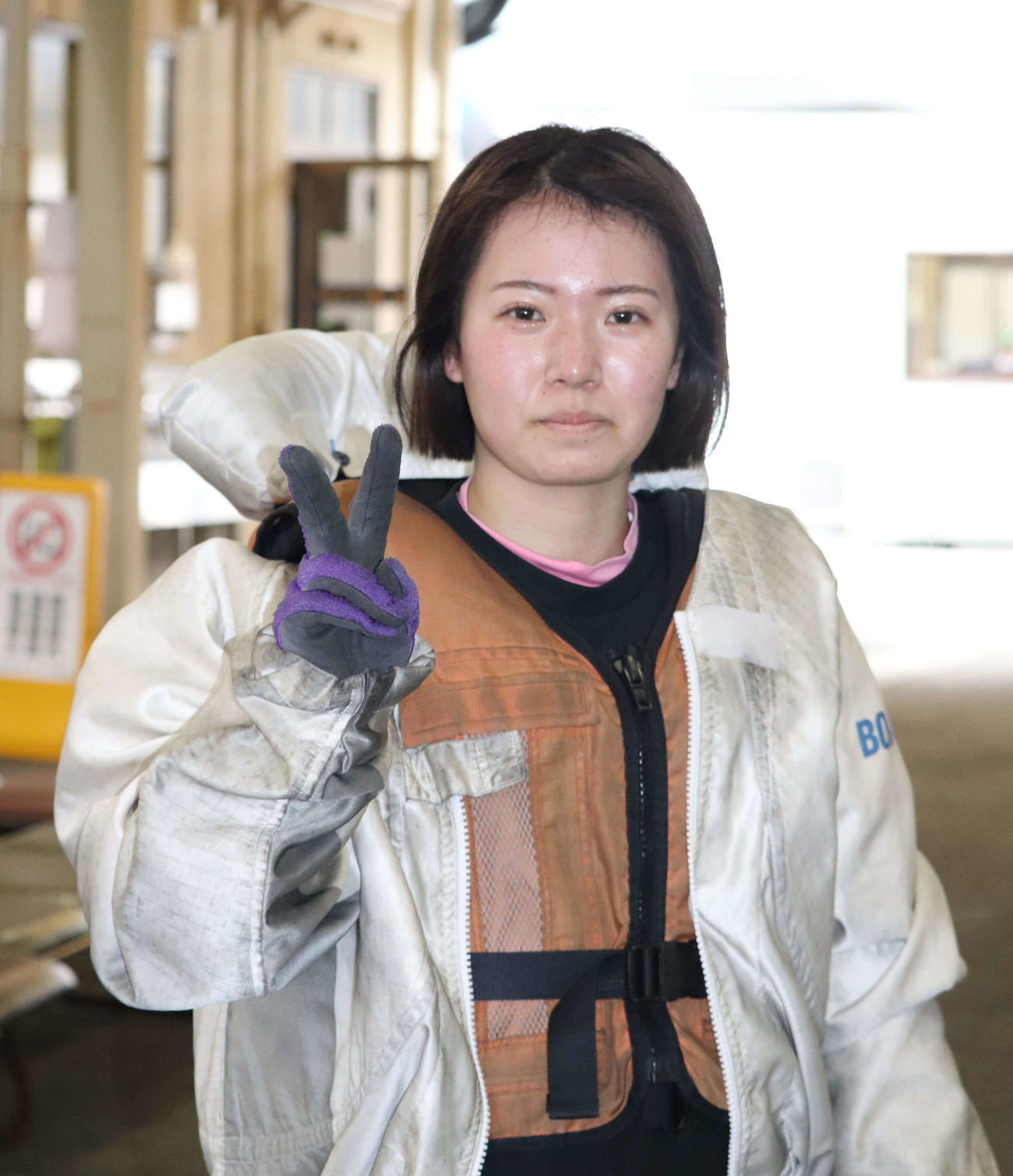 川井萌が連勝発進を決めた