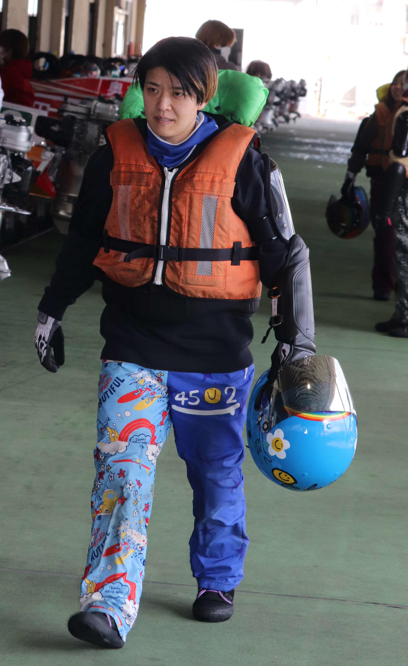 2日目12Rドリーム戦は遠藤エミが他艇を寄せ付けない