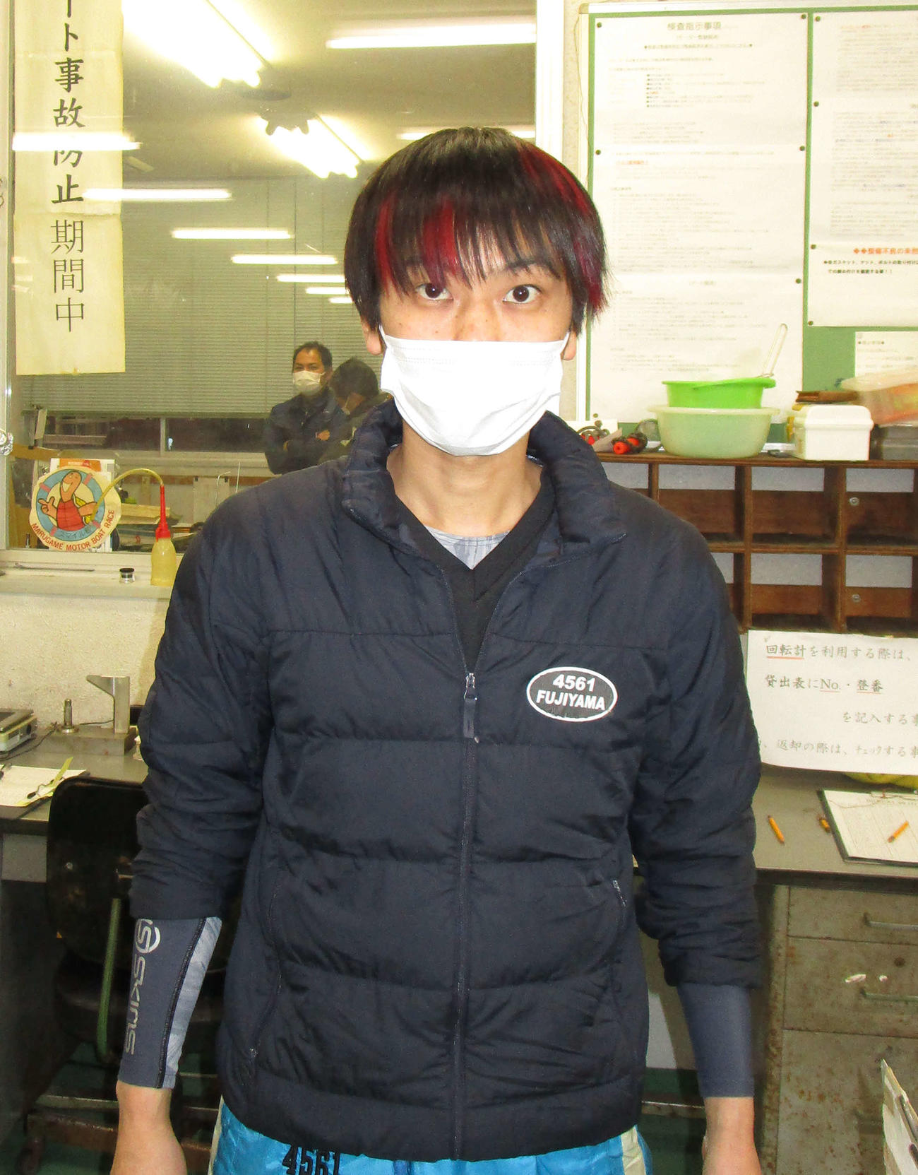 調子が上がってきた藤山翔大。前検気配も上々で初日から期待できそうだ（撮影・安井雅彦）