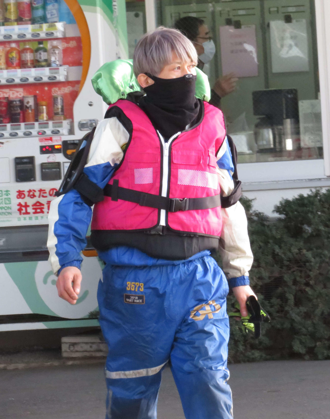 前本泰和がエンジンに苦しみながらも予選1位通過を決めた（撮影・古村亮）