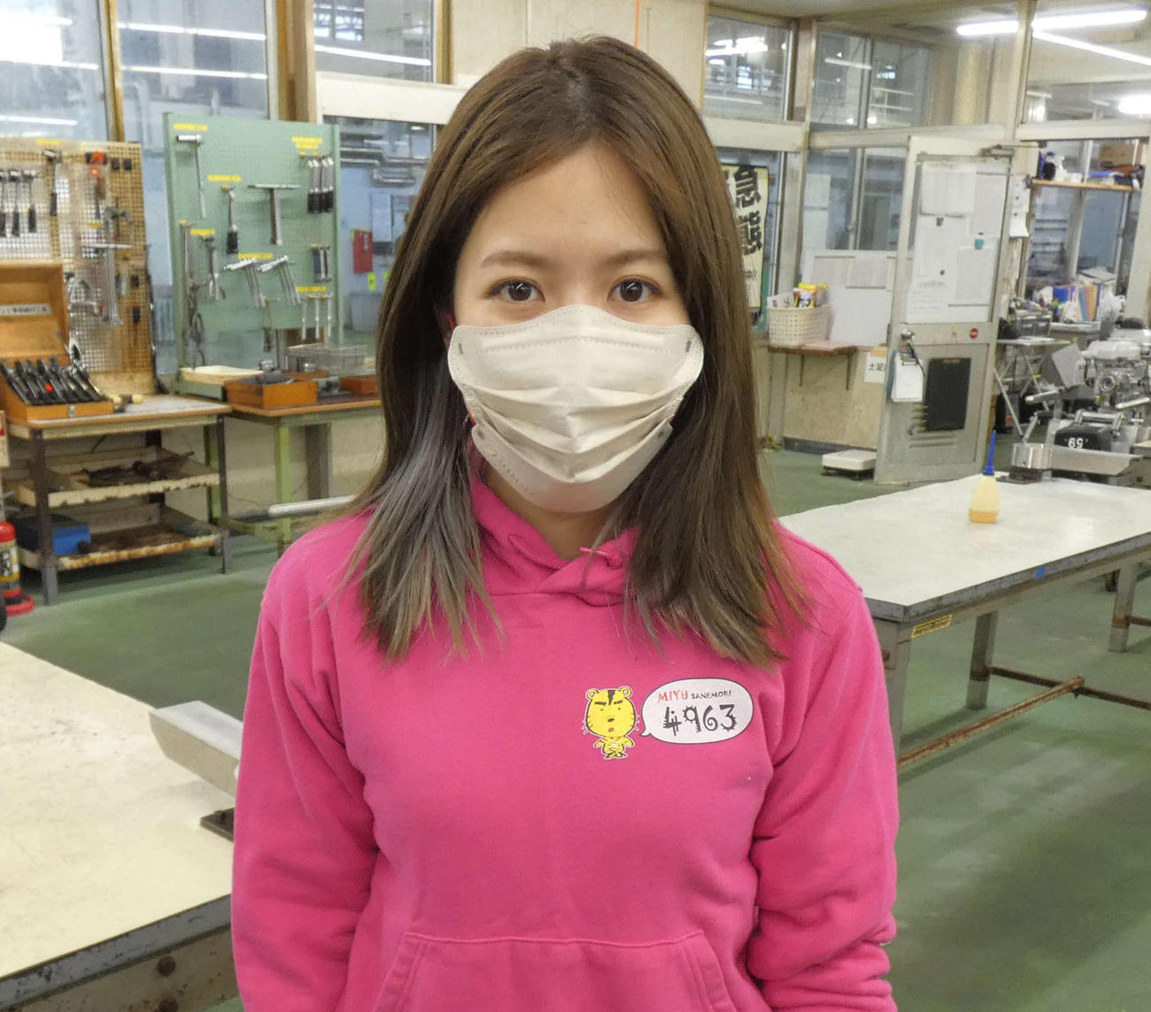 実森美祐の初日は2着2本と悪くない！（撮影・前原一樹）