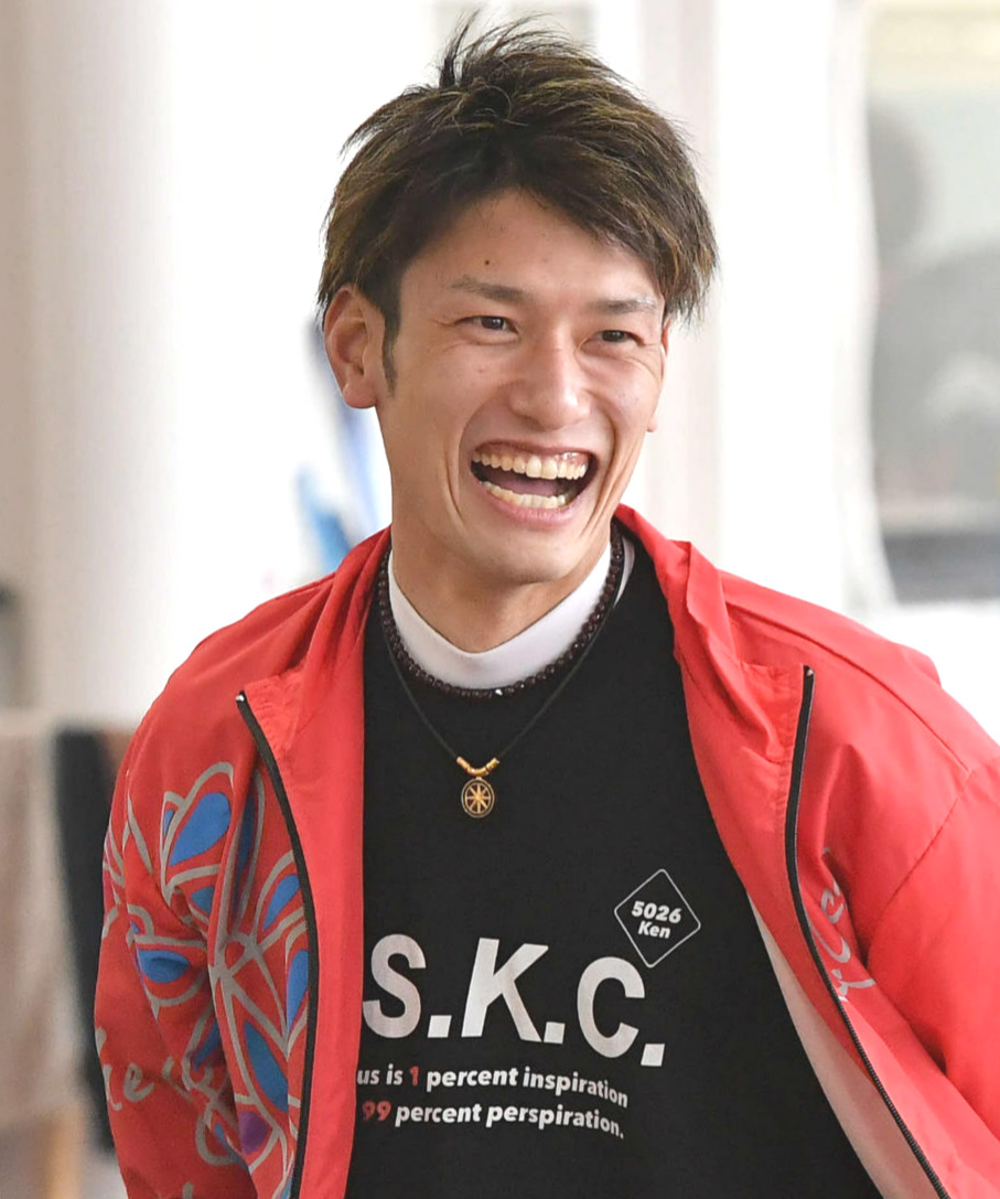 自慢の攻撃力をアピールしたい安河内健（撮影・岩下翔太）