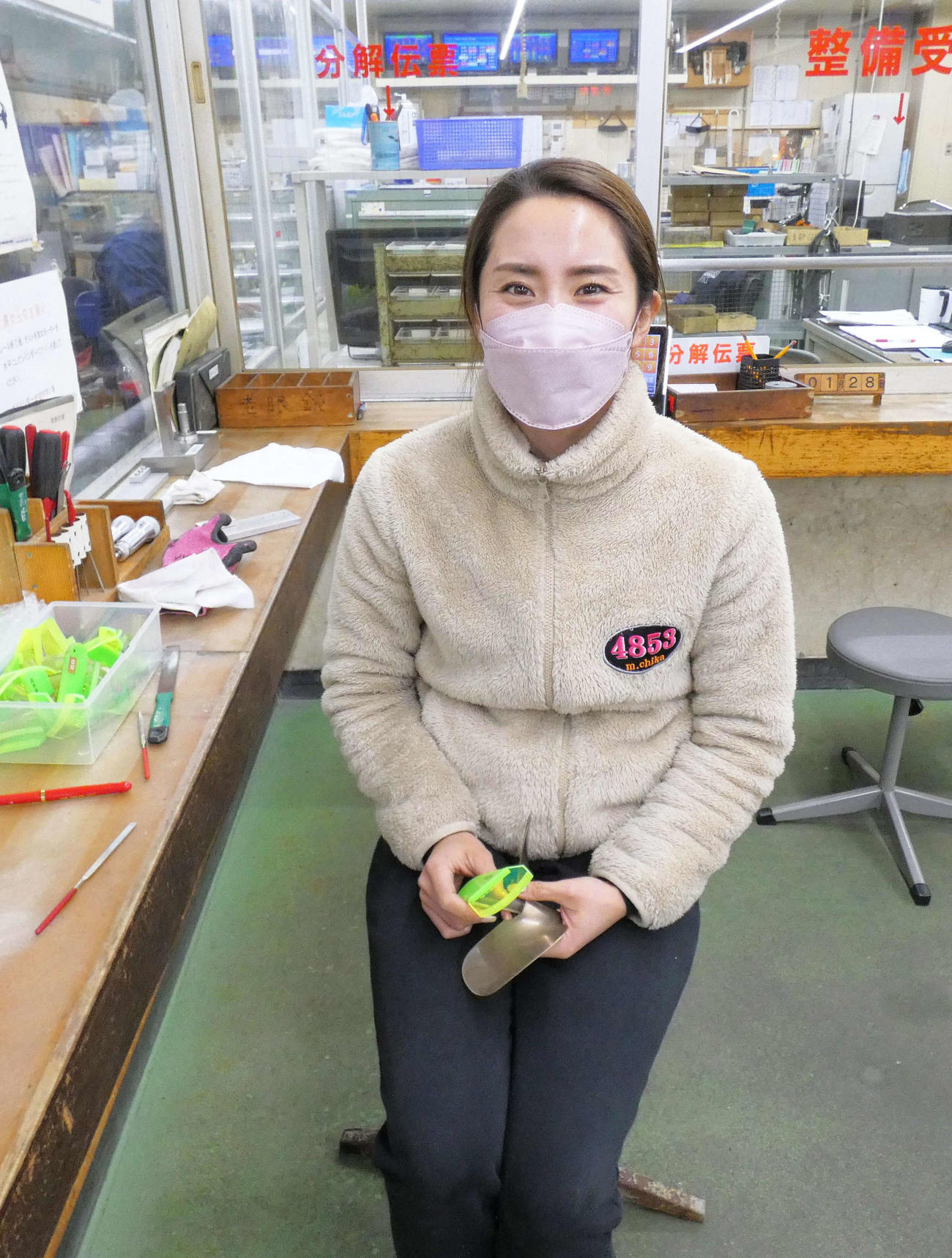 前原哉が準優進出に向けて突き進む（撮影・前原一樹）