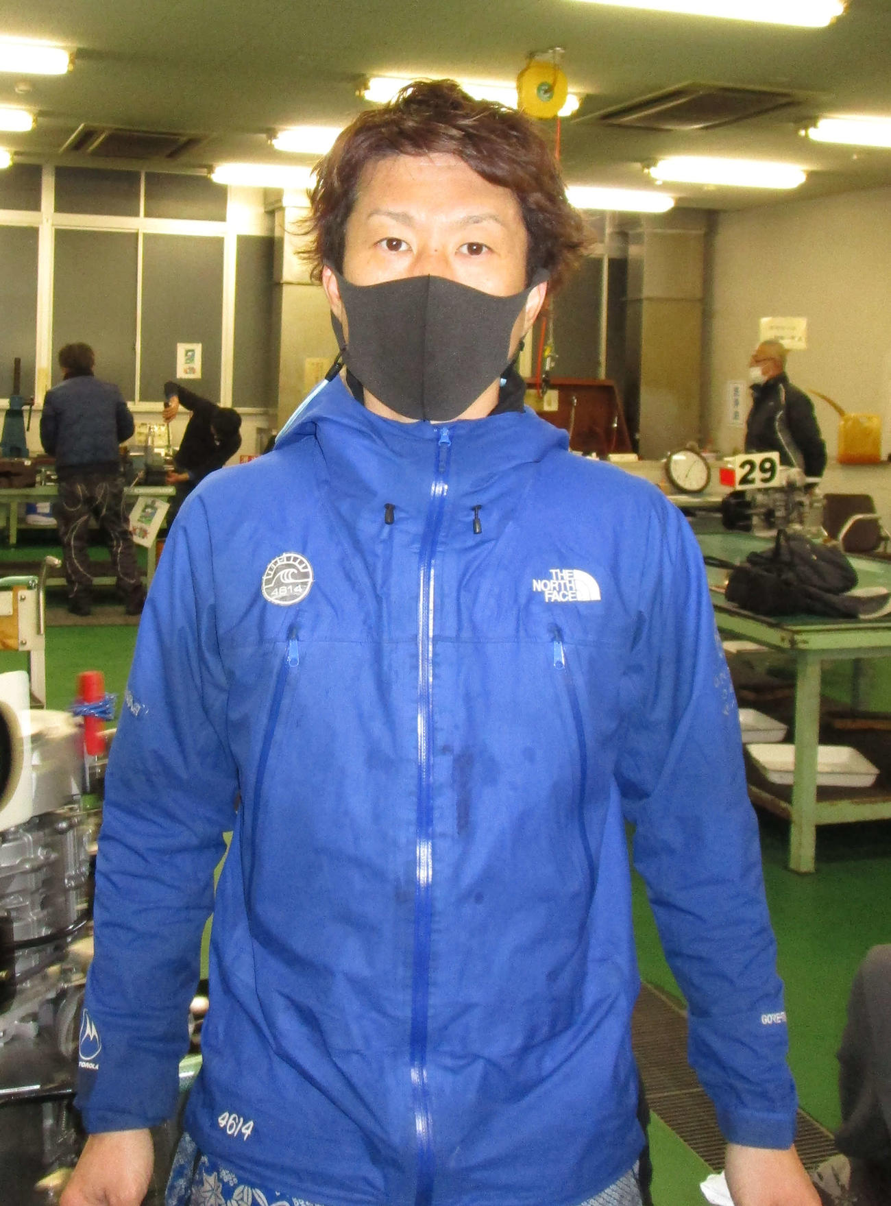 抜群の足を武器に丸亀初Vを狙う石倉洋行（撮影・安井雅彦）