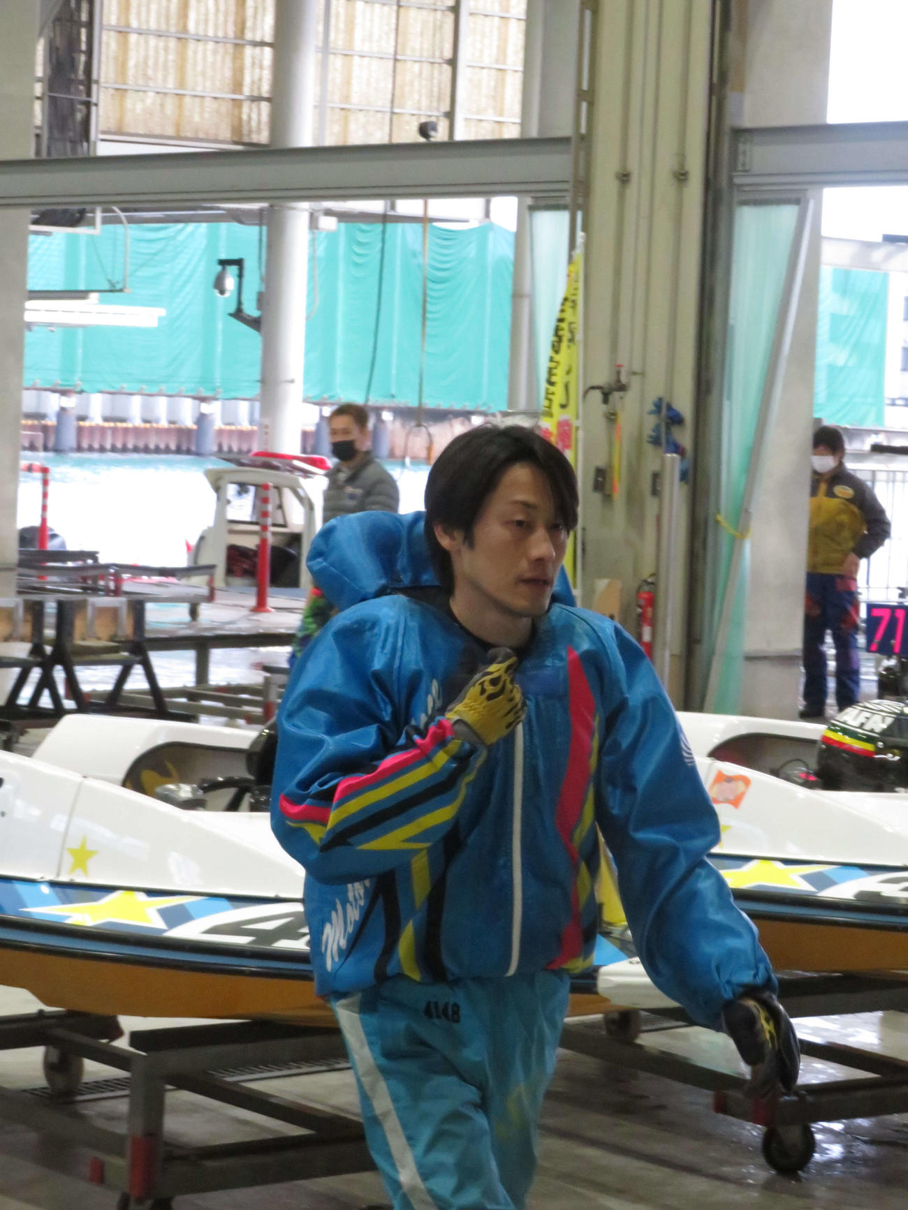 伸びを生かして2日目連勝を飾った枝尾賢