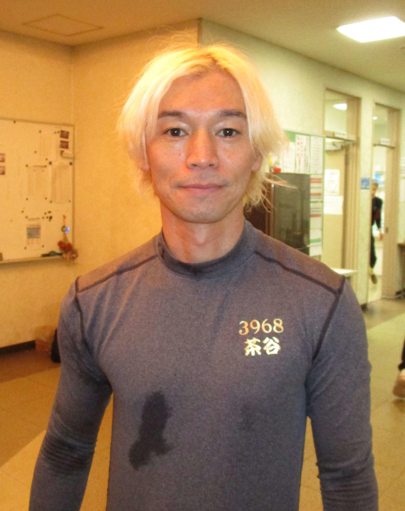 5日目1、2着で上昇気配の茶谷信次（撮影・安井雅彦）