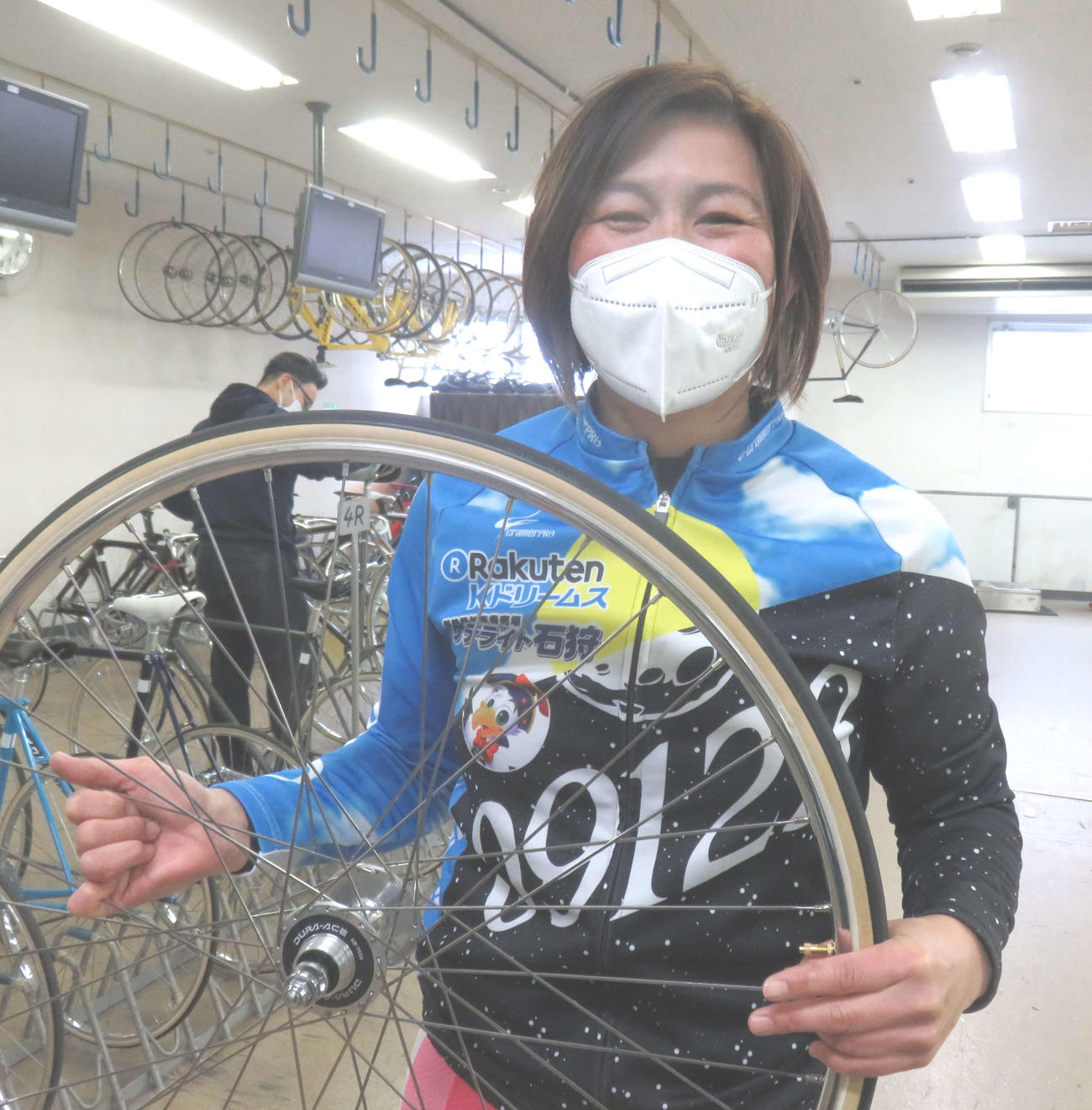 地元優勝を狙う奥井迪