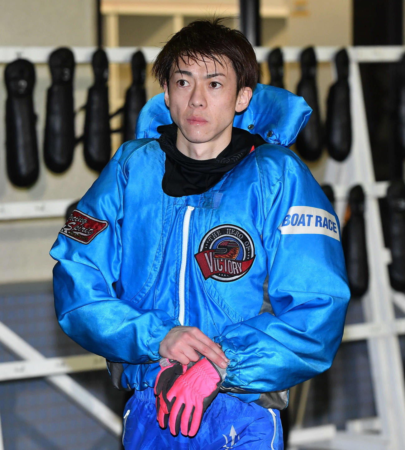 9Rを制した竹井貴史（撮影・岩下翔太）