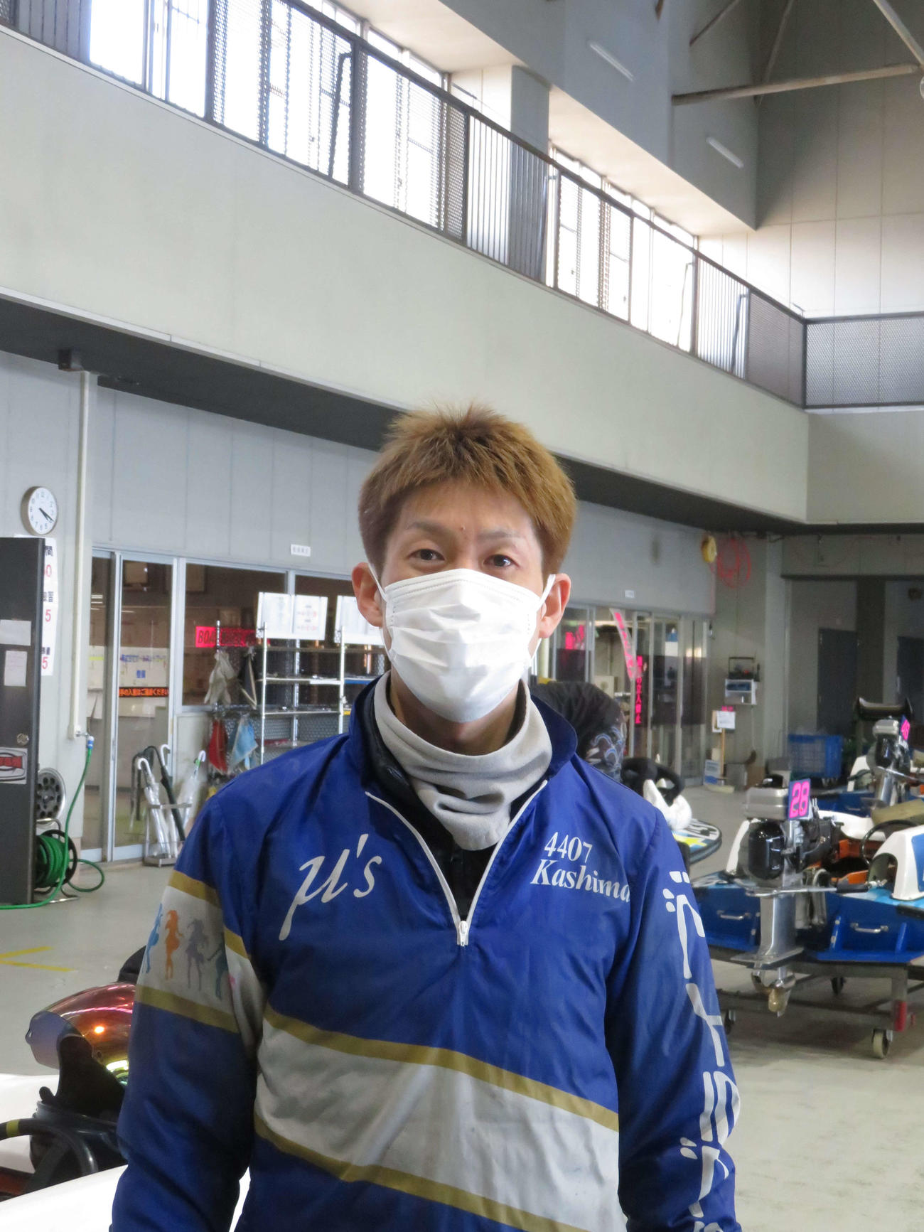 パワフルなレース足で初日2、1着とした鹿島敏弘