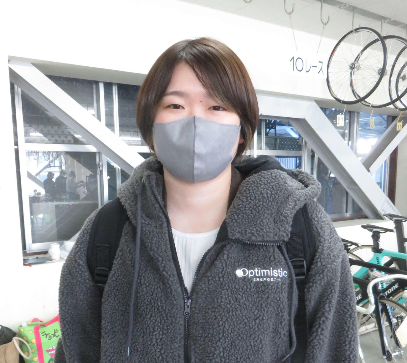 取手に初登場する尾方真生（撮影・野島成浩）