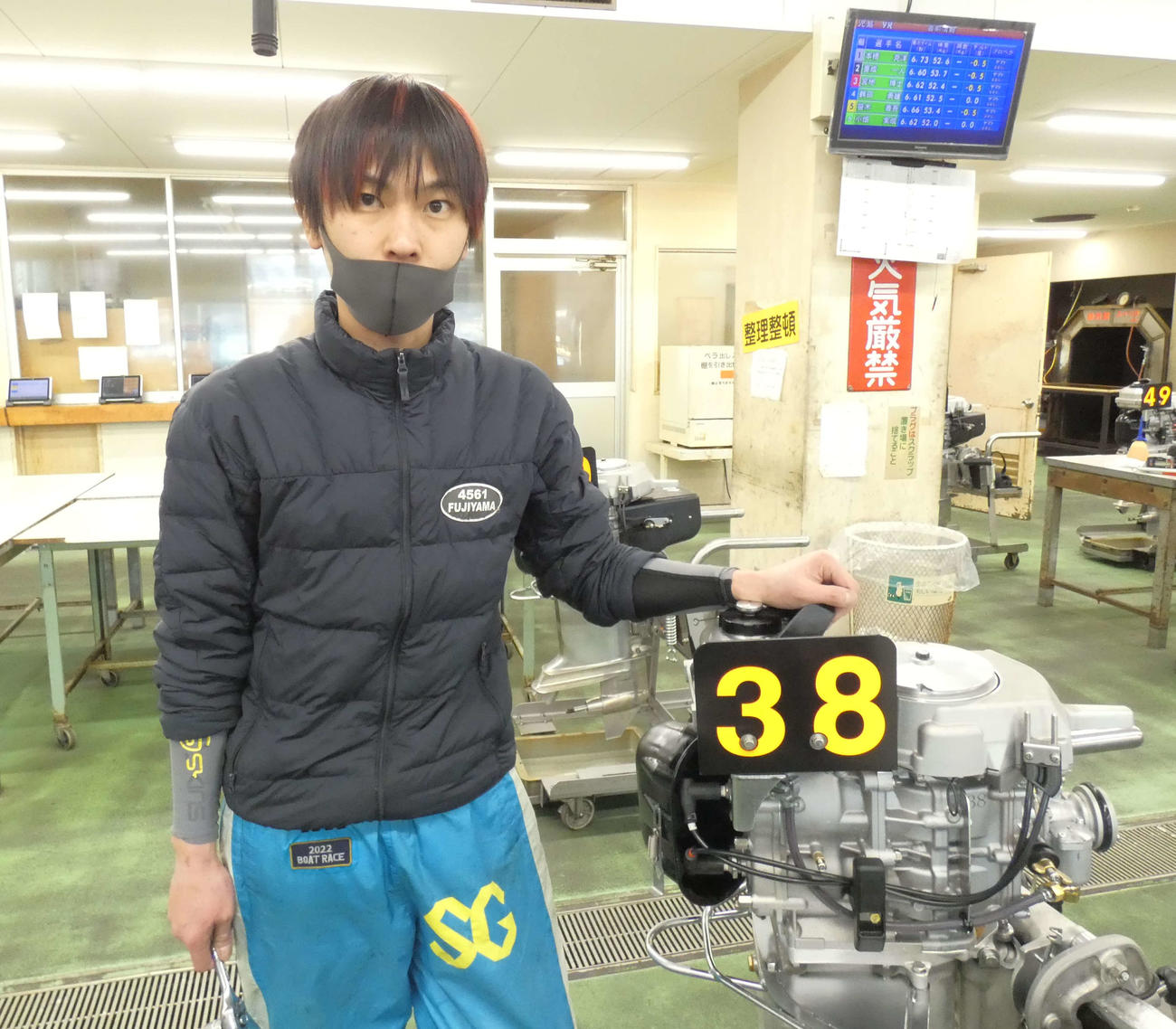 伸びが良化した藤山翔大。本領発揮か？（撮影・前原一樹）