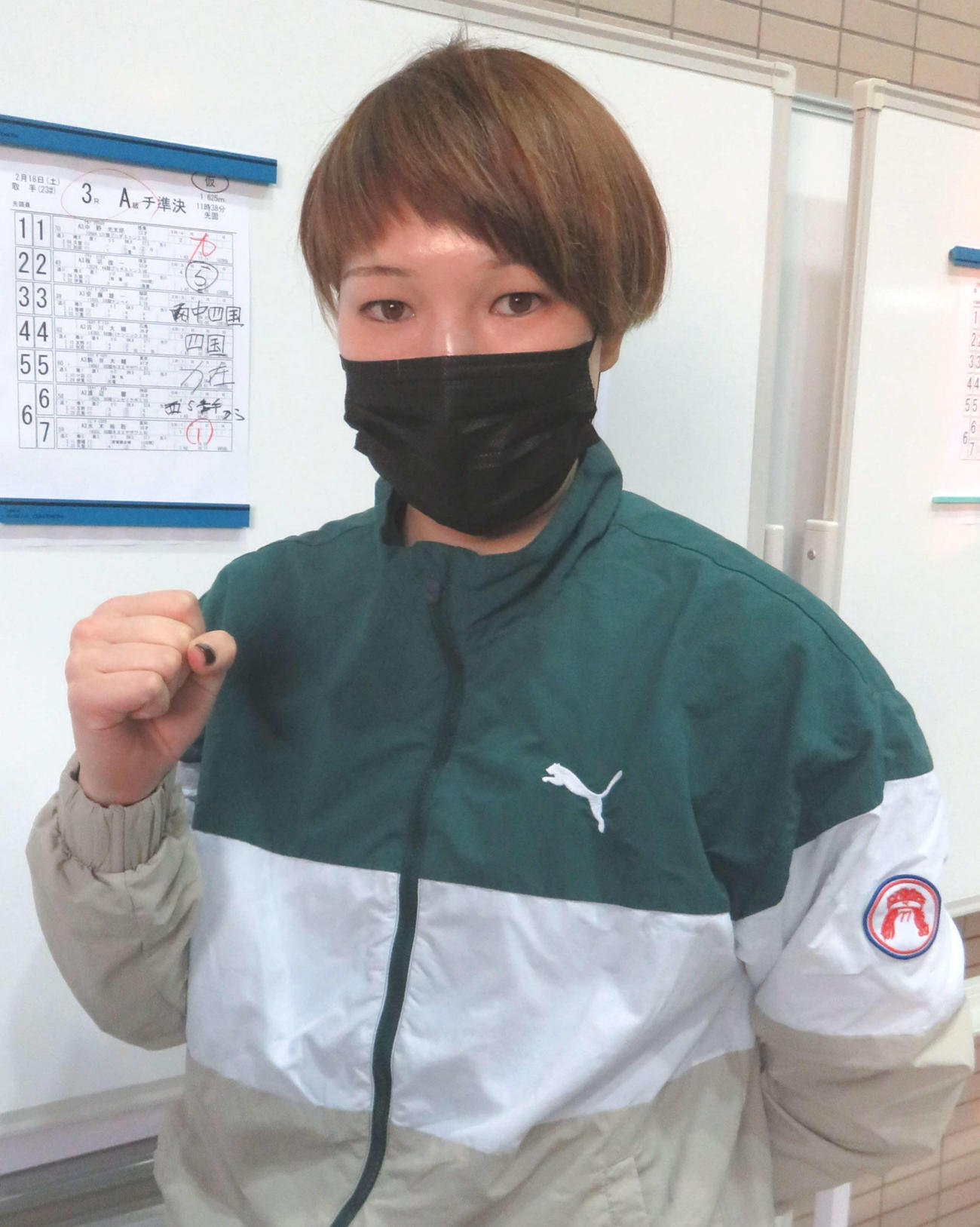 予2へ意気込む広木まこ