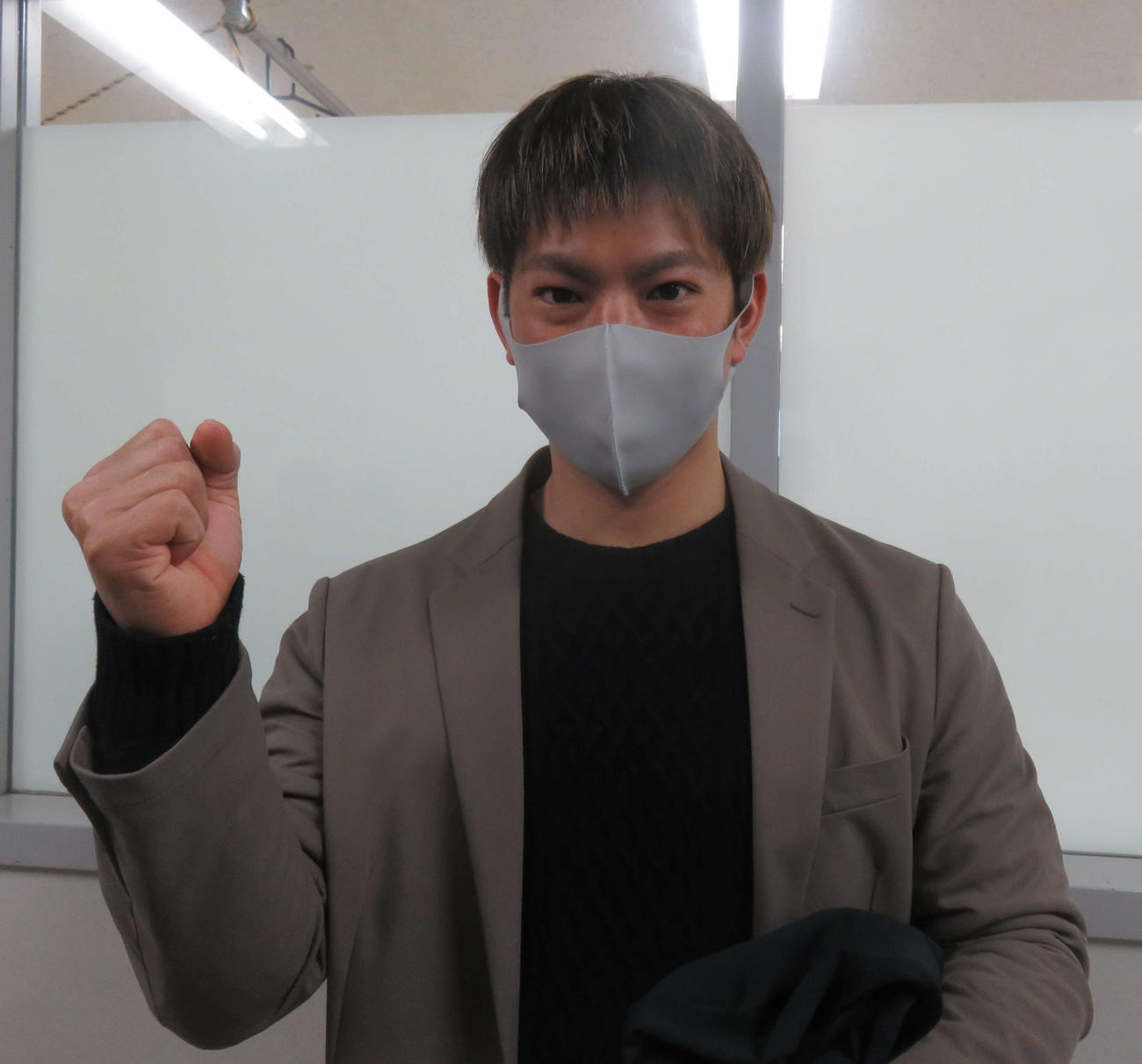 初出走ながら思い出のバンクの京王閣で初戦勝ちを目指す田尾駿介（撮影・栗田文人）