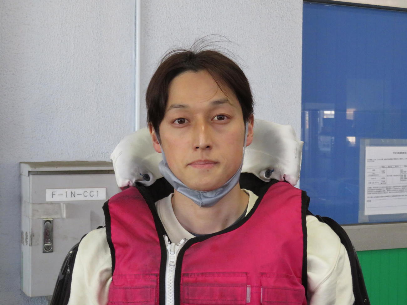 前検1番時計をマークした河合佑樹