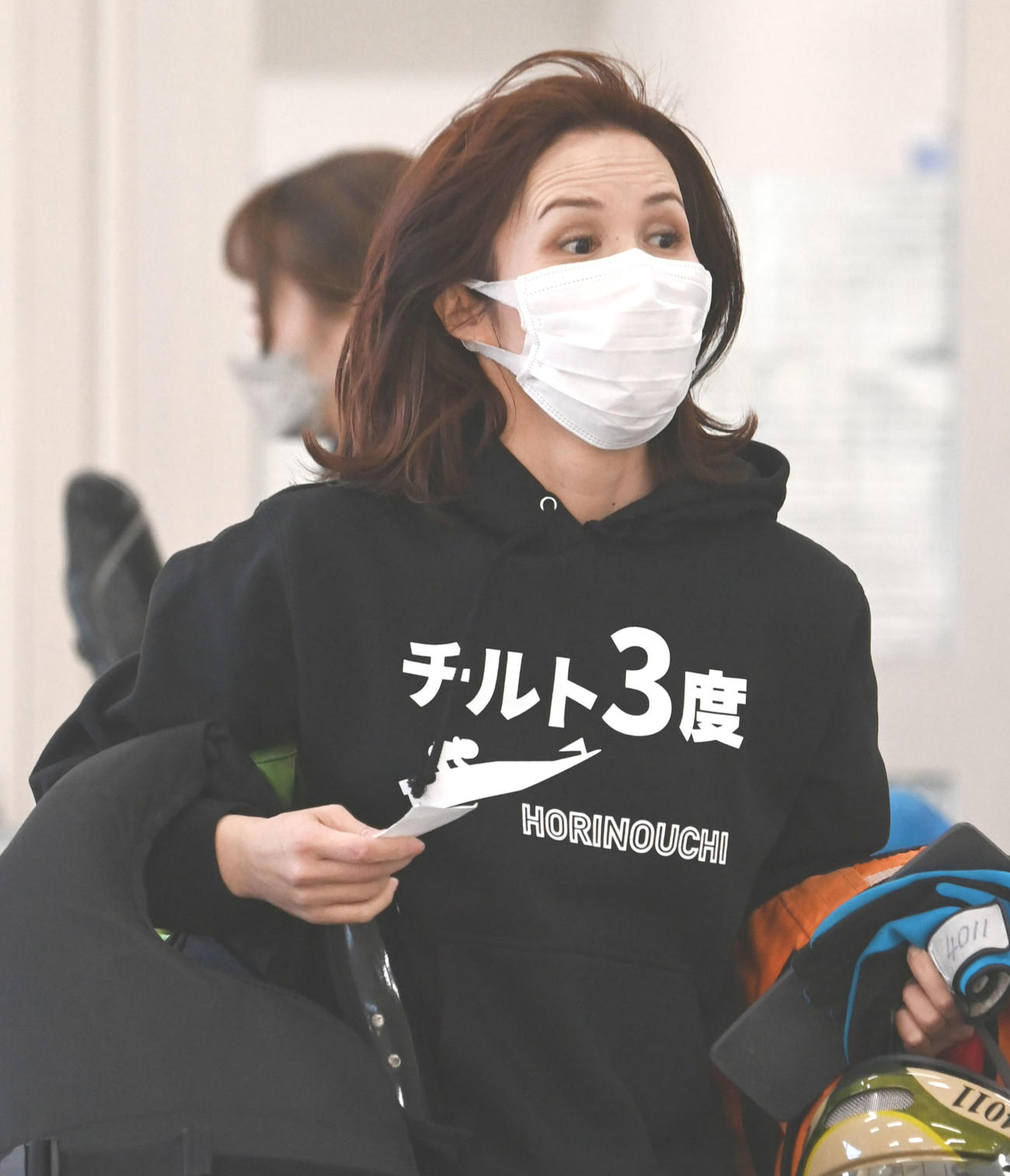 伸びを求めてファンにアピールしたい堀之内紀代子（撮影・和賀正仁）