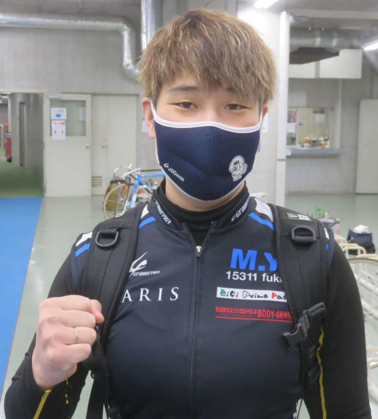 当地初優勝を狙う柳原真緒