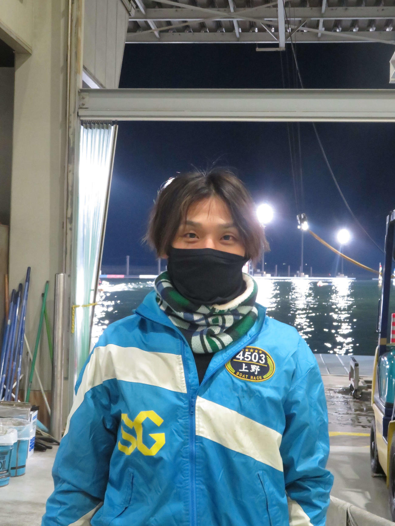 当地前回と同じ22号機を引き当てた上野真之介