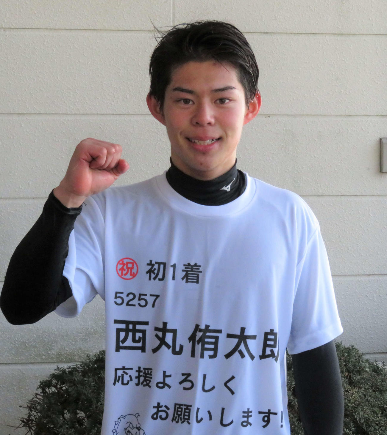 西丸侑太朗がデビュー初1着を飾った（撮影・古村亮）