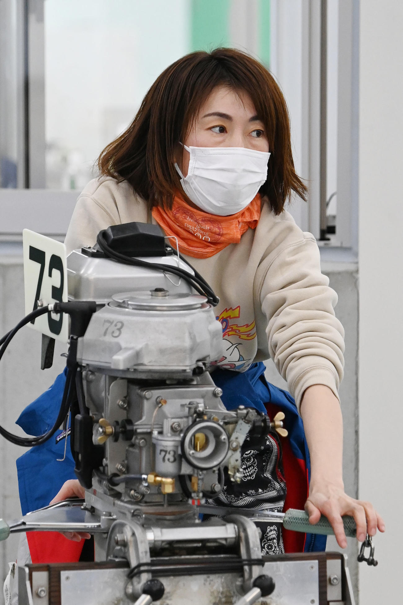 蒲郡　4050田口節子（撮影・和賀正仁）