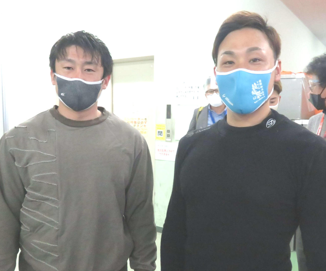 初のG1で快進撃中の北井佑季（左）と郡司浩平