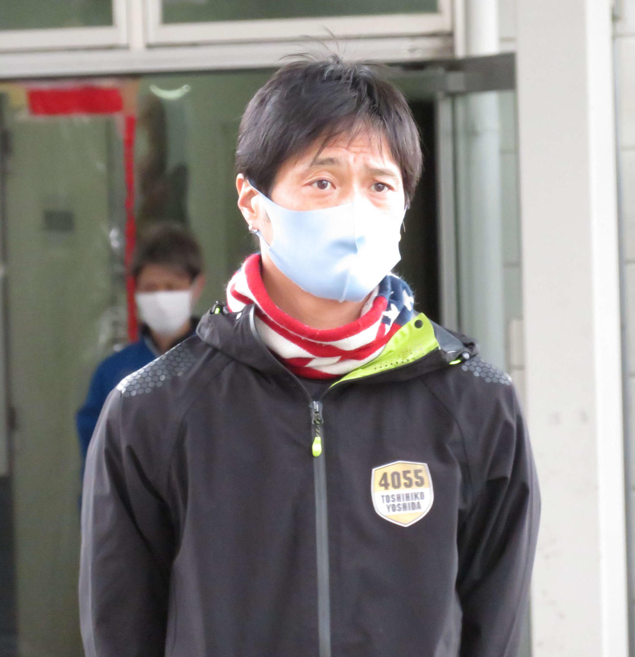 4055吉田俊彦が初日12R多摩川選抜戦1枠で登場する。（撮影・古村亮）